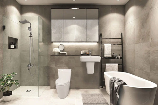 Cách lựa chọn thiết bị vệ sinh cho phòng tắm tân cổ điển