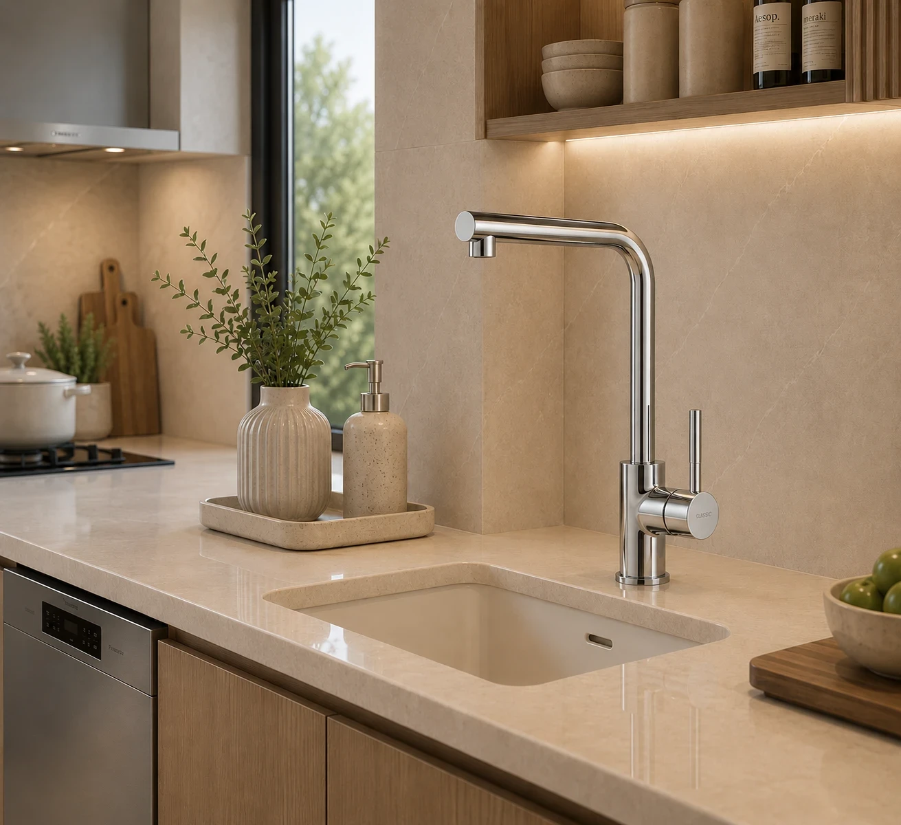 Vòi bếp nóng lạnh KNN1779