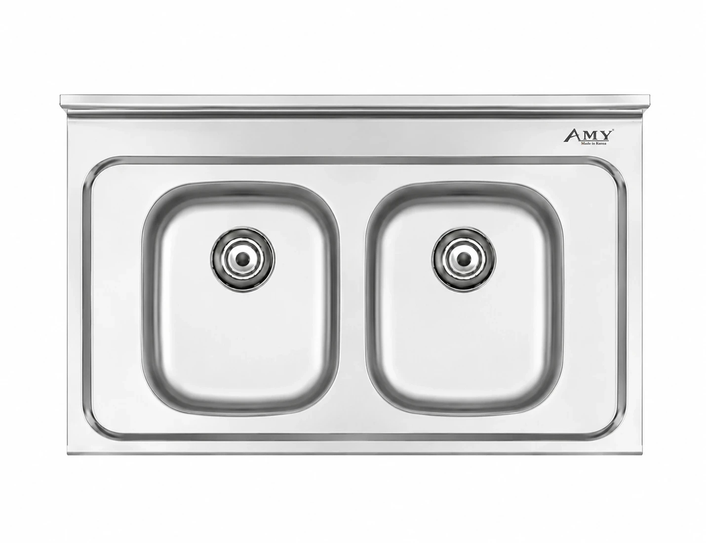 Chậu rửa 2 hố cân có gờ trên AM 900 LD