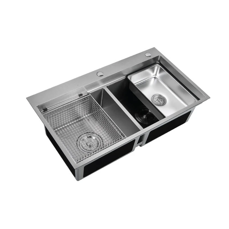 Chậu rửa 2 hố âm bàn giật bậc CO 8448