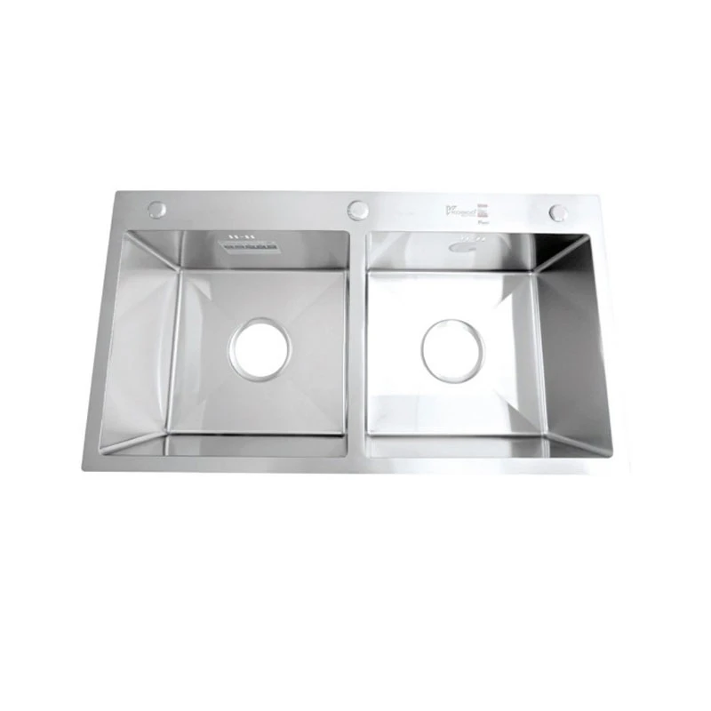Chậu rửa Inox 2 hố cân CO 8848Xuất sứ: Hàn Quốc